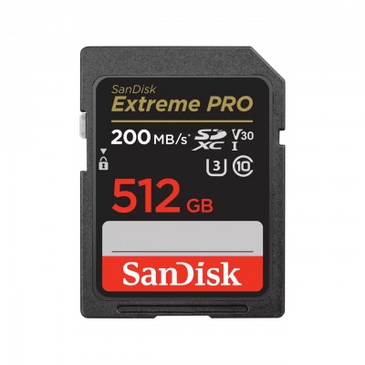 SCHEDA SDXC SANDISK Extreme PRO 512 GB 