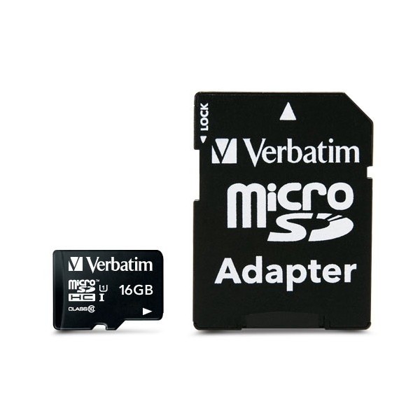 MICRO VERBATIM SDHC 16 GB Class 10