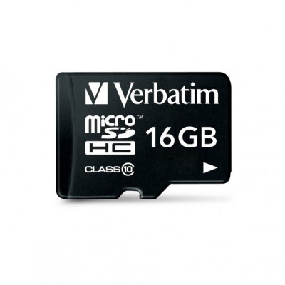 MICRO VERBATIM SDHC 16 GB Class 10