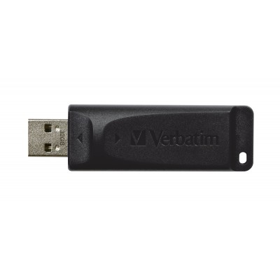 USB VERBATIM 32GB DRIVE 2.0 STORE N GO SLIDER BLACK