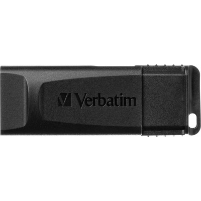 USB VERBATIM 128GB DRIVE 2.0 STORE N GO SLIDER BLACK