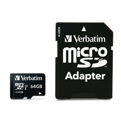 MICRO VERBATIM SDXC Pro 64 GB 