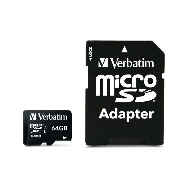 MICRO VERBATIM SDXC Pro 64 GB 