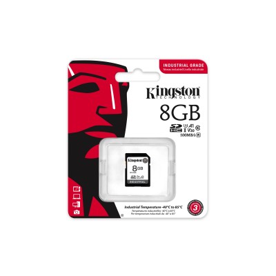 MICRO SDHC KINGSTON Industrial 8 GB 