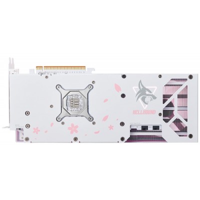 Scheda Video PowerColor Radeon Hellhound Sakura RX 7800XT 16GB GDDR6