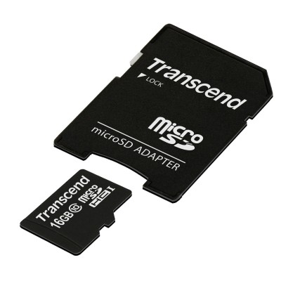 MICRO SDHC TRASCEND Card 16 GB