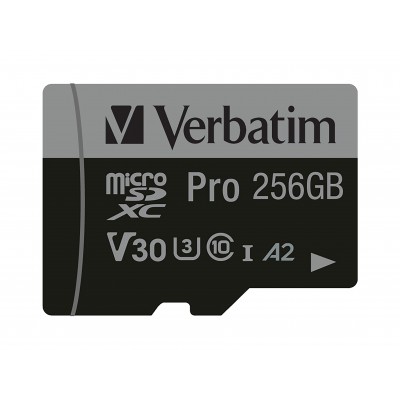 MICRO VERBATIM SDXC Pro U3 256GB 