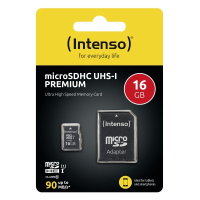 MICRO SDHC INTENSO Premium 16 GB 