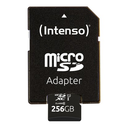 MICRO SDXC INTENSO UHS-I Performance 256 GB 