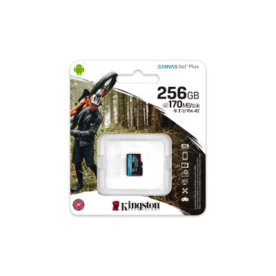 MICRO SDXC KINGSTON Canvas Go! Plus 256 GB 