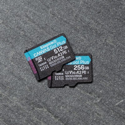 MICRO SDXC KINGSTON Canvas Go! Plus 256 GB 