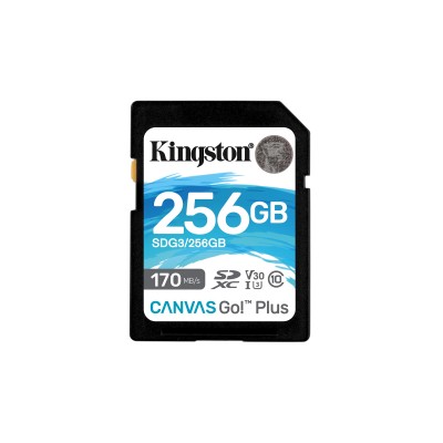 MICRO SDXC KINGSTON Canvas Go! Plus 256 GB 