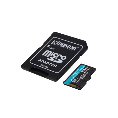 MICRO SDXC KINGSTON Canvas Go! Plus 64 GB 