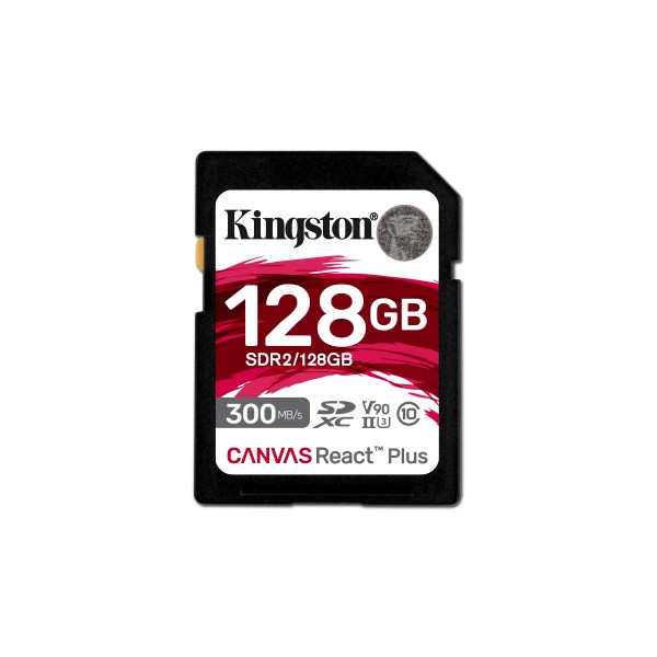 MICRO SDXC KINGSTON Canvas React Plus 128 GB 