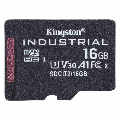 MICRO SDHC KINGSTON Industrial 16 GB 