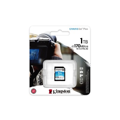 MICRO SDXC KINGSTON Canvas Go! Plus 1 TB 