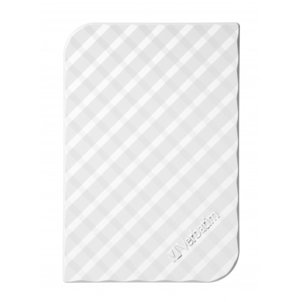 HARD DISK ESTERNO VERBATIM 1TB STORE N GO 2.5 GEN 2 USB 3.0 WHITE