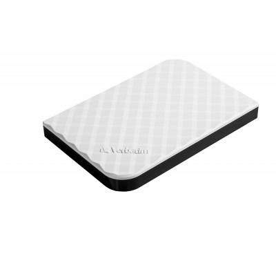 HARD DISK ESTERNO VERBATIM 1TB STORE N GO 2.5 GEN 2 USB 3.0 WHITE