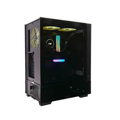 Case InWin Modfree Deluxe Big Tower Vetro Temperato Nero