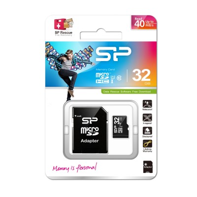 SCHEDA MICRO SHDC SILICON POWER 32GB Class 10 