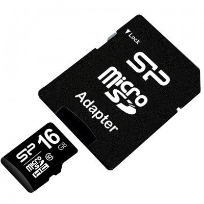 SCHEDA MICRO SHDC SILICON POWER 16GB Class 10 