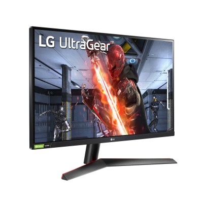 MONITOR LG 27" UltraGear 27GN800P-B QHD IPS HDMI DisplayPort NERO ROSSO