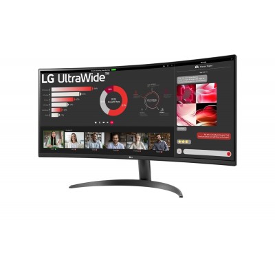 Monitor LG 34WR50QC-B 34'' HDR10 QHD Curvo Led Nero