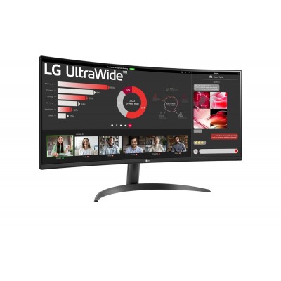 Monitor LG 34WR50QC-B 34'' HDR10 QHD Curvo Led Nero