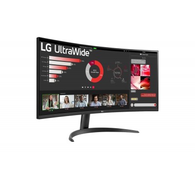 Monitor LG 34WR50QC-B 34'' HDR10 QHD Curvo Led Nero