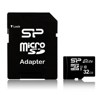 SCHEDA MICRO SHDC SILICON POWER 32GB Elite Class 10