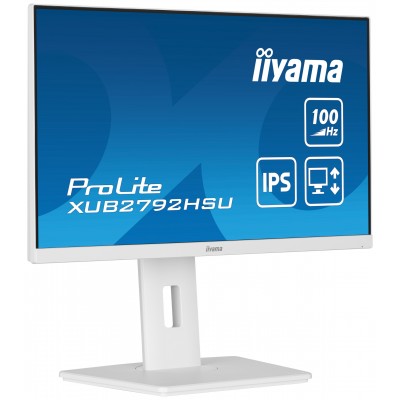 Monitor IIyama ProLite XUB2792HSU-W6 27'' FullHD Led Bianco