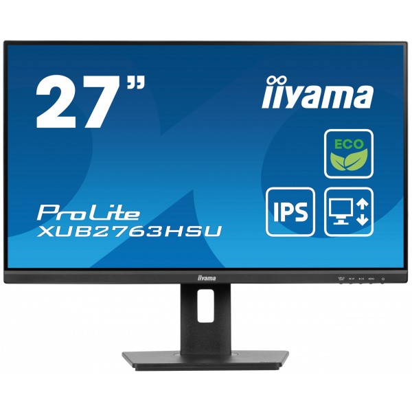 Monitor Iiyama ProLite XUB2763HSU-B1 27'' FullHD Led Nero