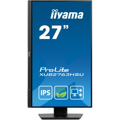 Monitor Iiyama ProLite XUB2763HSU-B1 27'' FullHD Led Nero