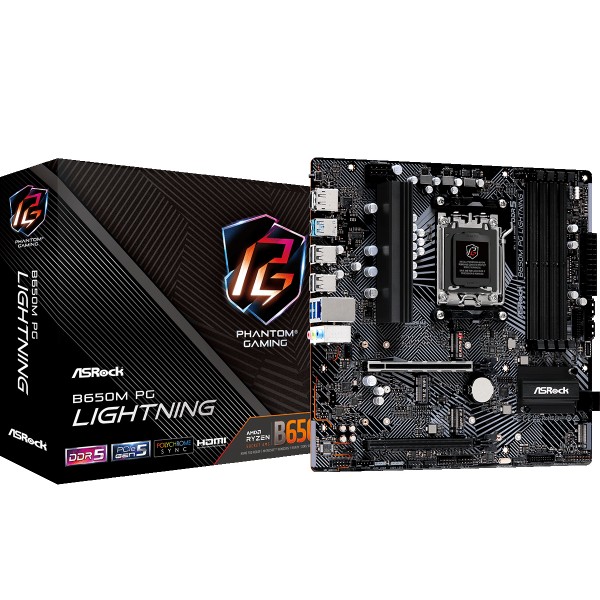 Scheda Madre ASRock B650M PG LIGHTNING