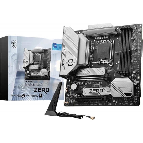 Scheda madrea MSI B760M Project Zero LAG 1700