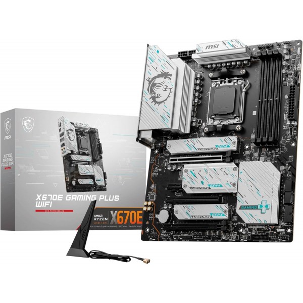 Scheda madre MSI X670E Gaming Plus Wifi socket AM5