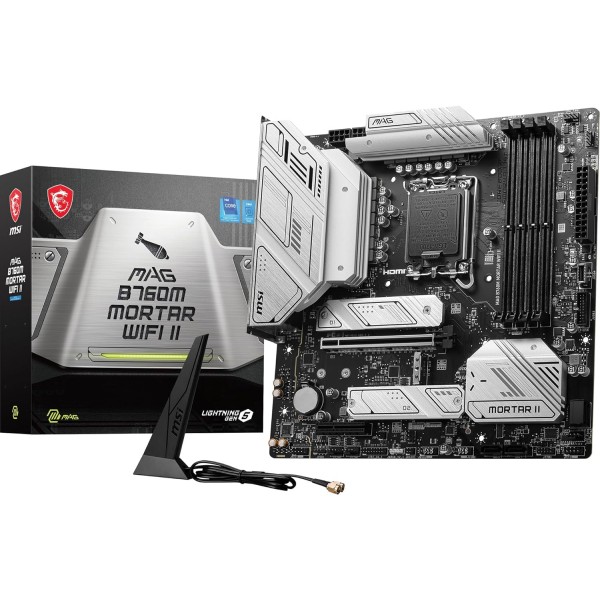 Scheda madre MSI MAG B760M MORTAR WIFI II socket 1700