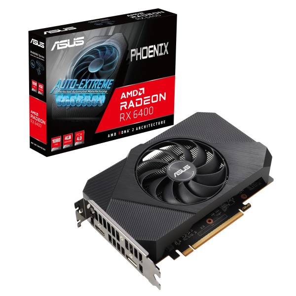 Scheda Video ASUS Radeon RX 6400 4 GB GDDR6