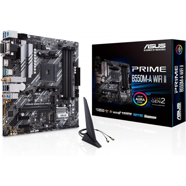 Scheda madre ASUS PRIME B550M-A WIFI II socket AM4