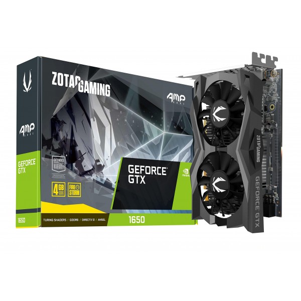 Scheda video ZOTAC GeForce GTX 1650 4GB AMP Core GDDR6