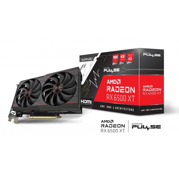 Scheda video SAPPHIRE Pulse RADEON RX 6500 XT 4GB Gaming OC GDDR6