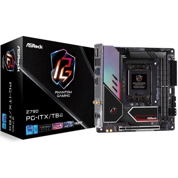 Scheda Madre Asrock Z790 PG-ITX/TB4 LGA 1700 Mini-ITX