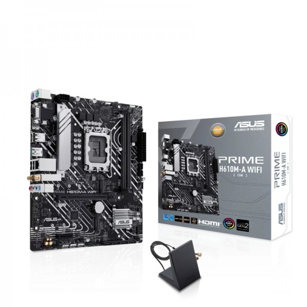 Scheda madre ASUS PRIME H610M-A WIFI socket 1700