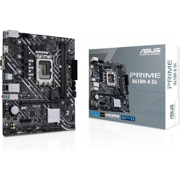 Scheda madre ASUS PRIME H610M-K D4 socket 1700