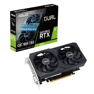 Scheda video Asus GeForce RTX 3050 8GB DUAL OC LHR V2