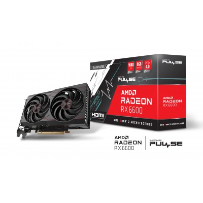 Scheda video SAPPHIRE Pulse RADEON RX 6600 8GB Gaming GDDR6