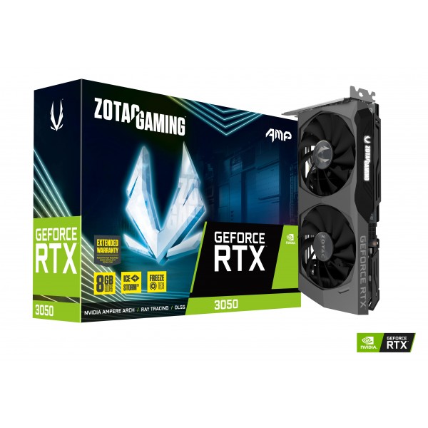 Scheda Video ZOTAC Gaming NVIDIA GeForce RTX 3050 8GB AMP