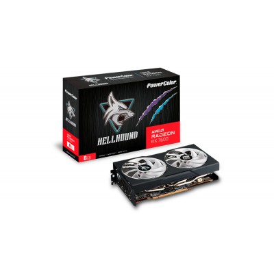 Scheda video PowerColor Radeon Hellhound RX 7600 8GB GDDR6