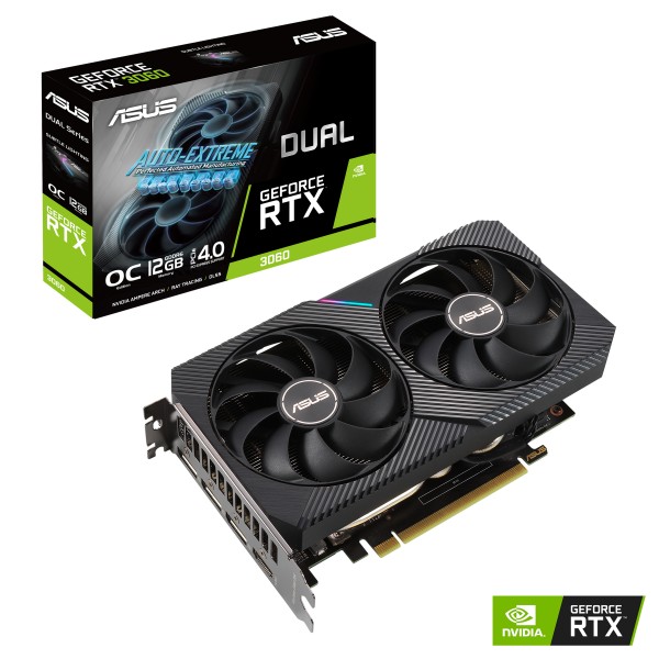 Scheda video Asus GeForce RTX 3060 12GB DUAL OC V2 LHR