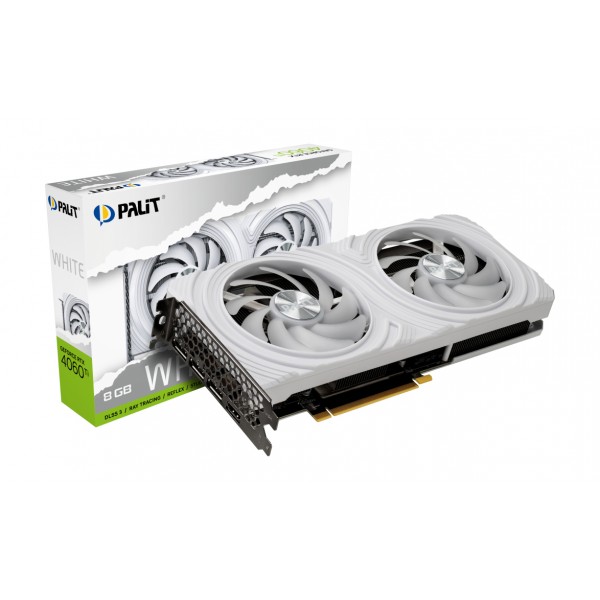 Scheda Video Palit GeForce RTX 4060 TI 8GB White